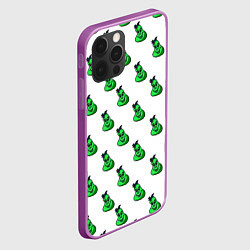 Чехол для iPhone 12 Pro Max Капитошка, цвет: 3D-сиреневый — фото 2