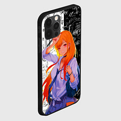 Чехол для iPhone 12 Pro Max Марин Китагава - фарфоровая кукла, цвет: 3D-черный — фото 2
