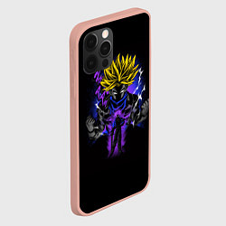 Чехол для iPhone 12 Pro Max Dragon ball rage аниме, цвет: 3D-светло-розовый — фото 2