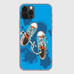 Чехол для iPhone 12 Pro Max Мои любимые кеды, цвет: 3D-серый