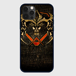 Чехол для iPhone 12 Pro Max FIEND смотрящий на звезды, цвет: 3D-черный