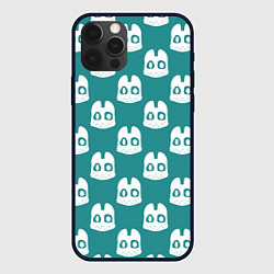 Чехол для iPhone 12 Pro Max Глейпнир узор, цвет: 3D-черный