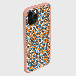 Чехол для iPhone 12 Pro Max Череп с ушами, цвет: 3D-светло-розовый — фото 2