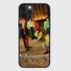 Чехол для iPhone 12 Pro Max Stray Kids Maniac, цвет: 3D-черный