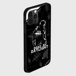 Чехол для iPhone 12 Pro Max Dead by daylight - паттерн, цвет: 3D-черный — фото 2
