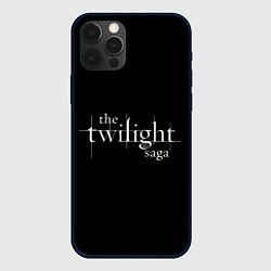Чехол для iPhone 12 Pro Max The twilight saga, цвет: 3D-черный