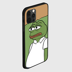 Чехол для iPhone 12 Pro Max Pepe Gomer прячется в кусты, цвет: 3D-черный — фото 2