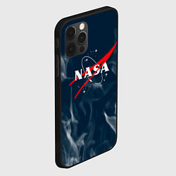 Чехол для iPhone 12 Pro Max Nasa пламя, цвет: 3D-черный — фото 2