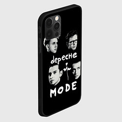 Чехол для iPhone 12 Pro Max Depeche Mode portrait, цвет: 3D-черный — фото 2