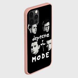 Чехол для iPhone 12 Pro Max Depeche Mode portrait, цвет: 3D-светло-розовый — фото 2