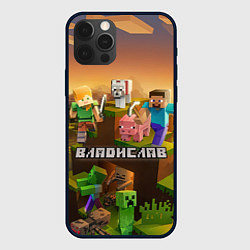 Чехол для iPhone 12 Pro Max Владислав Minecraft, цвет: 3D-черный