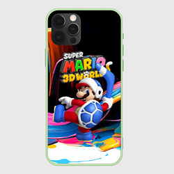 Чехол для iPhone 12 Pro Max Super Mario 3D World - Boomerang, цвет: 3D-салатовый