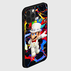 Чехол для iPhone 12 Pro Max Super Mario Odyssey - Nintendo - видеоигра, цвет: 3D-черный — фото 2