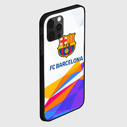 Чехол для iPhone 12 Pro Max Barcelona цветные геометрии, цвет: 3D-черный — фото 2