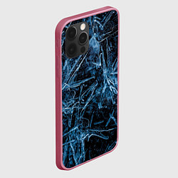 Чехол для iPhone 12 Pro Max Ледяная планета, цвет: 3D-малиновый — фото 2