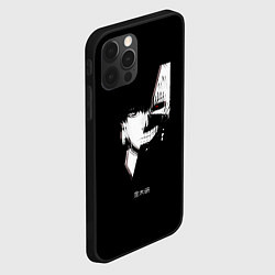 Чехол для iPhone 12 Pro Max Tokyo Ghoul Kaneki Ken glitch, цвет: 3D-черный — фото 2