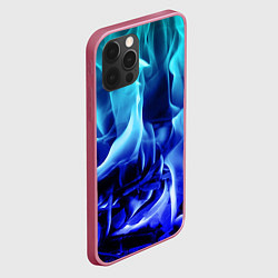 Чехол для iPhone 12 Pro Max Огненный неоновый градиент, цвет: 3D-малиновый — фото 2