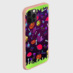 Чехол для iPhone 12 Pro Max RIP halloween, цвет: 3D-светло-розовый — фото 2