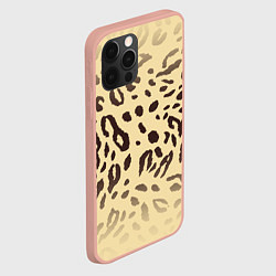 Чехол для iPhone 12 Pro Max Пятнистые леопардовые узоры, цвет: 3D-светло-розовый — фото 2