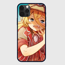 Чехол для iPhone 12 Pro Max Лайза, цвет: 3D-черный