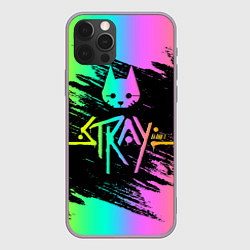 Чехол для iPhone 12 Pro Max Stray gradient, цвет: 3D-серый