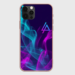 Чехол для iPhone 12 Pro Max LINKIN PARK, цвет: 3D-светло-розовый