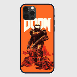 Чехол для iPhone 12 Pro Max DOOM - Doomguy, цвет: 3D-черный