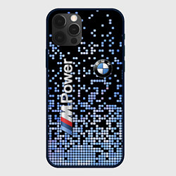 Чехол для iPhone 12 Pro Max BMW - M Power - pattern, цвет: 3D-черный