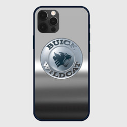 Чехол для iPhone 12 Pro Max Buick Wildcat - emblem, цвет: 3D-черный