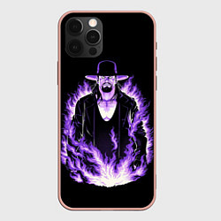 Чехол для iPhone 12 Pro Max The phenom undertaker, цвет: 3D-светло-розовый