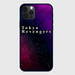 Чехол iPhone 12 Pro Max Tokyo Revengers gradient space