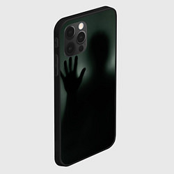 Чехол для iPhone 12 Pro Max Хэллоуин - тень призрака, цвет: 3D-черный — фото 2