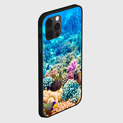 Чехол для iPhone 12 Pro Max Дно морское, цвет: 3D-черный — фото 2