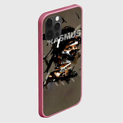 Чехол для iPhone 12 Pro Max The Rasmus - альбом The Rasmus, цвет: 3D-малиновый — фото 2