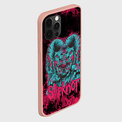 Чехол для iPhone 12 Pro Max Monster Slipknot, цвет: 3D-светло-розовый — фото 2