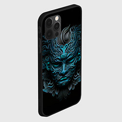 Чехол для iPhone 12 Pro Max Маска волшебника, цвет: 3D-черный — фото 2