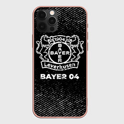 Чехол iPhone 12 Pro Max Bayer 04 с потертостями на темном фоне