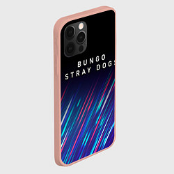 Чехол для iPhone 12 Pro Max Bungo Stray Dogs stream, цвет: 3D-светло-розовый — фото 2