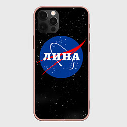 Чехол iPhone 12 Pro Max Лина Наса космос