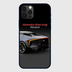 Чехол для iPhone 12 Pro Max Honda Racing Team - Japan, цвет: 3D-черный