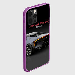 Чехол для iPhone 12 Pro Max Honda Racing Team - Japan, цвет: 3D-сиреневый — фото 2