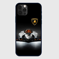 Чехол для iPhone 12 Pro Max Lamborghini Egoista - Italy, цвет: 3D-черный