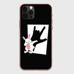 Чехол iPhone 12 Pro Max Тень дабающего кролика