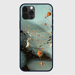 Чехол для iPhone 12 Pro Max Светлый туман и разные краски, цвет: 3D-черный