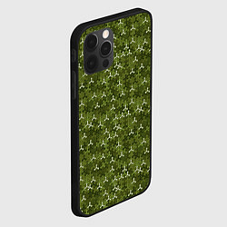 Чехол для iPhone 12 Pro Max Милитари спиннер, цвет: 3D-черный — фото 2