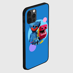 Чехол для iPhone 12 Pro Max Poppy Playtime Хагги Вагги и Бокси Бу, цвет: 3D-черный — фото 2