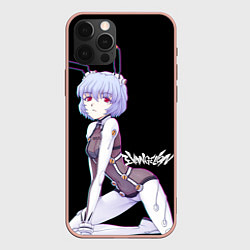 Чехол для iPhone 12 Pro Max Evangelion Рей Айанами, цвет: 3D-светло-розовый