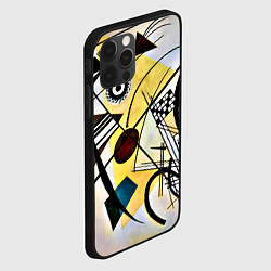 Чехол для iPhone 12 Pro Max Поперечная линия - Василий Кандинский, цвет: 3D-черный — фото 2