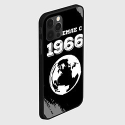 Чехол для iPhone 12 Pro Max На Земле с 1966: краска на темном, цвет: 3D-черный — фото 2