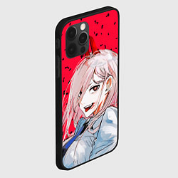 Чехол для iPhone 12 Pro Max Пауэр из Бензопилы, цвет: 3D-черный — фото 2